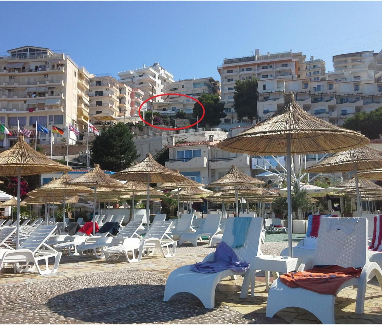 Ferienwohnung The Sun House Sarandë Exterior foto
